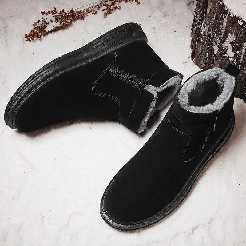 Botinha de Inverno Camurça Forrada Street Casual