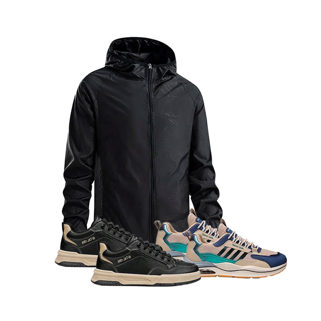 KIT DE INVERNO- 2 Pares de Tênis + Corta vento/BRINDE