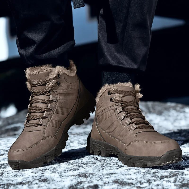 Botinha de Couro Inverno Montain