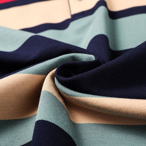 Camisa Polo Listrada Elegance